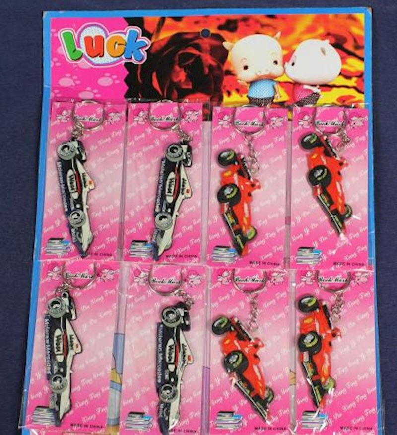 Formel 1 Auto an Schlüsselanh. 2 Farben