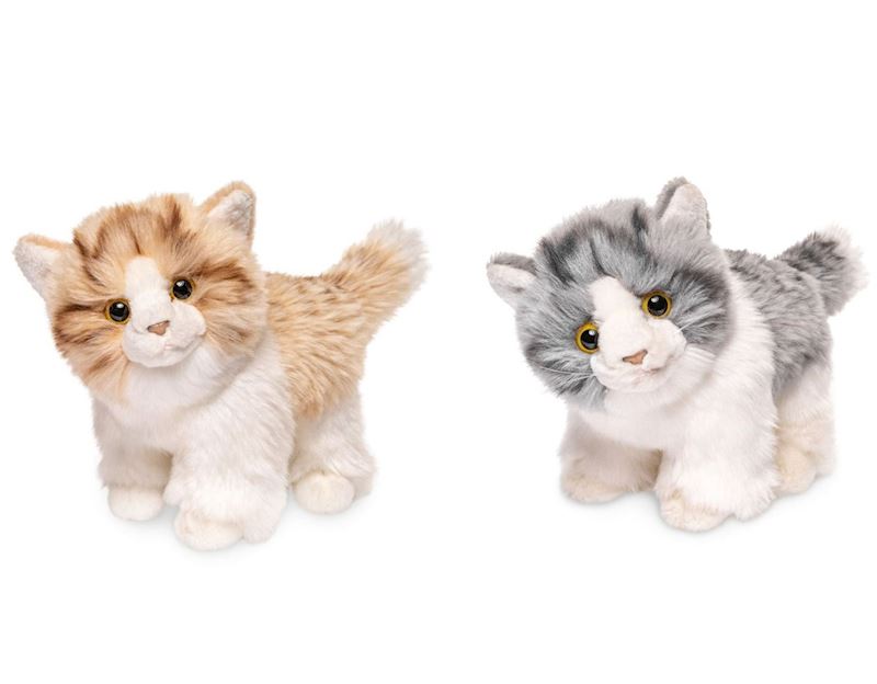 Peluche chat 2 couleurs ass. 