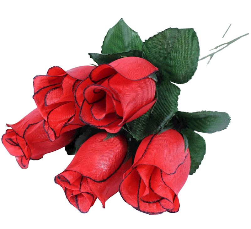 Rose 28 cm rouge 