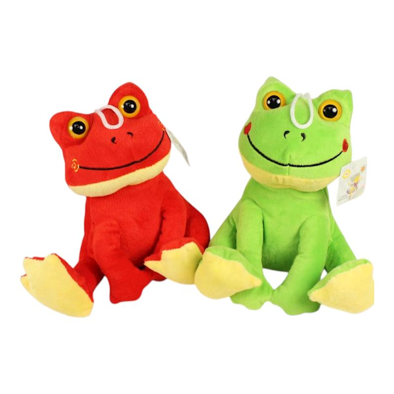 Peluche grenouille 2 sort. 