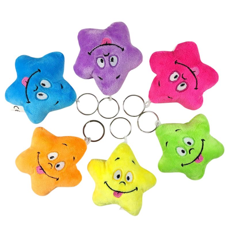 SK Plüsch Seestern 9 cm 6 Farben sort.