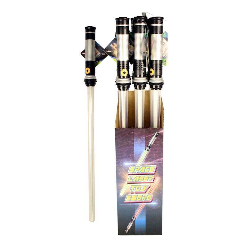 Schwert Space mit Licht&Sound 66 cm inkl. 4 Knopfbatterien