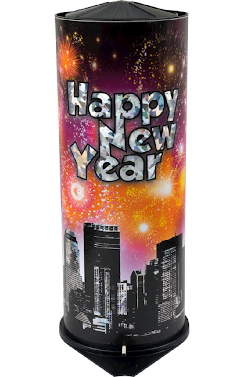 Tischbombe 22 cm Happy New Year