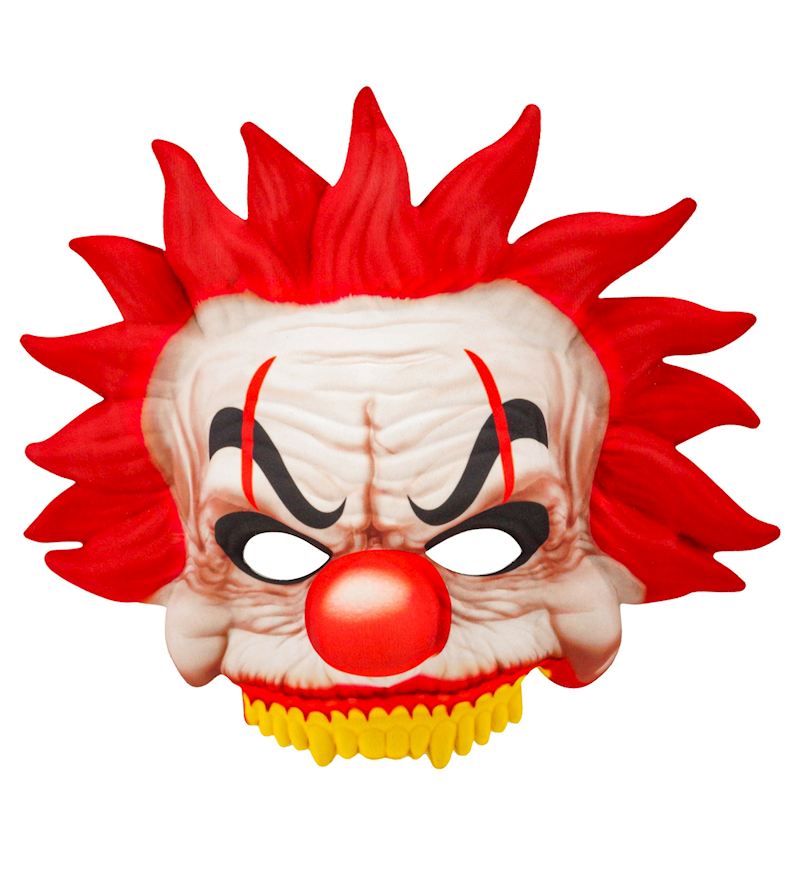 Killerclown Mase kinnlos aus Stoff