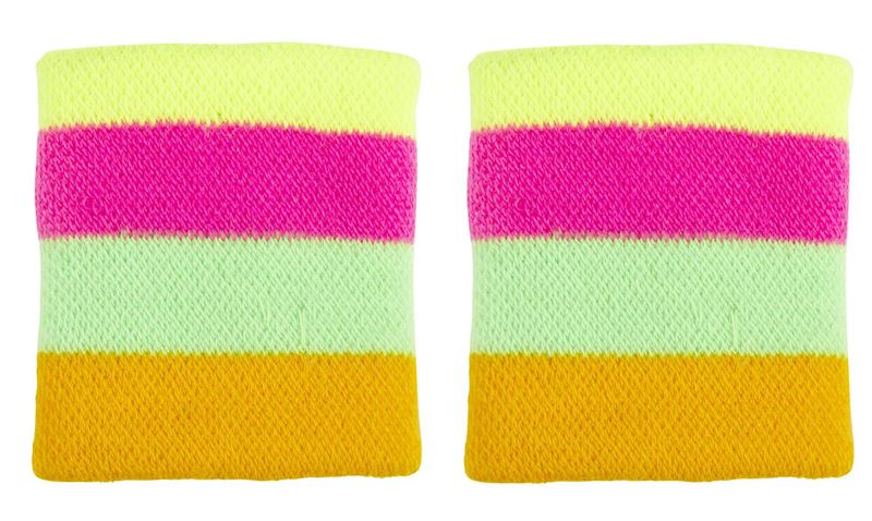 Poignet de tennis multicolor 