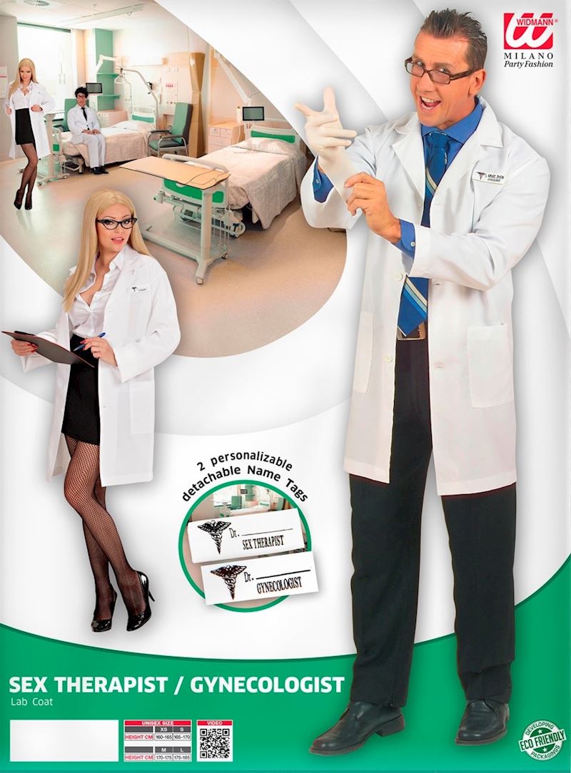 Costume blouse blanche de Médecin M 