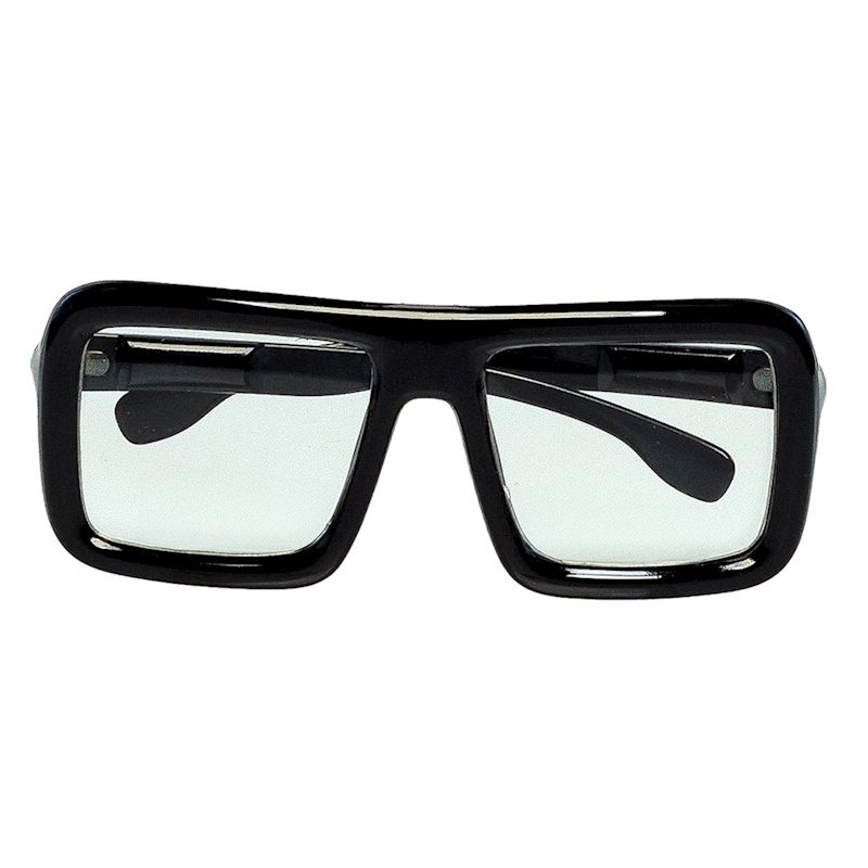 Lunettes party Retro noir 
