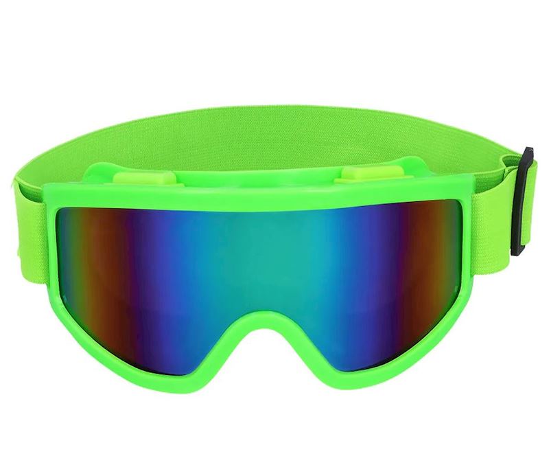 Party Skibrille neongrün 