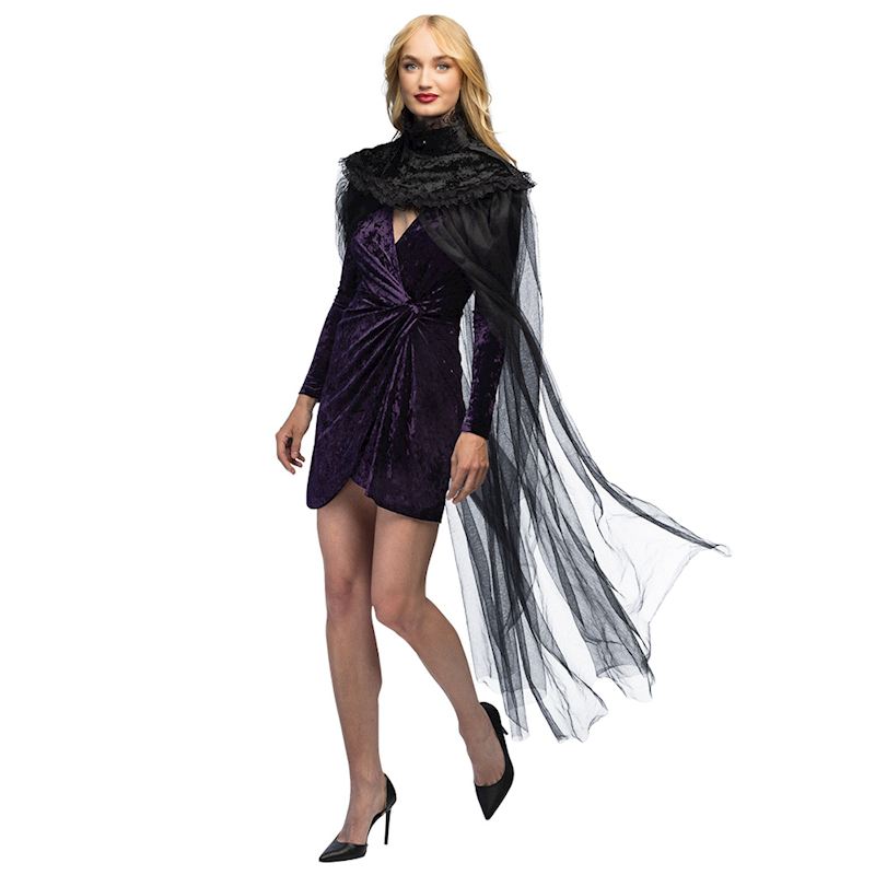 Cape Carmilla schwarz 150 cm