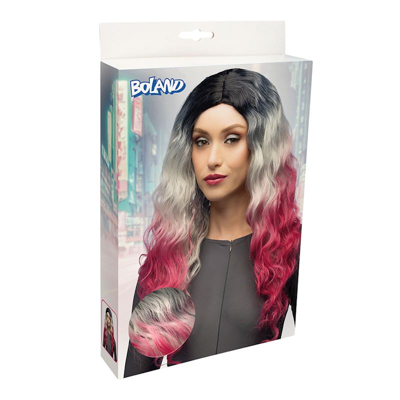 Perücke langhaar Komiko 