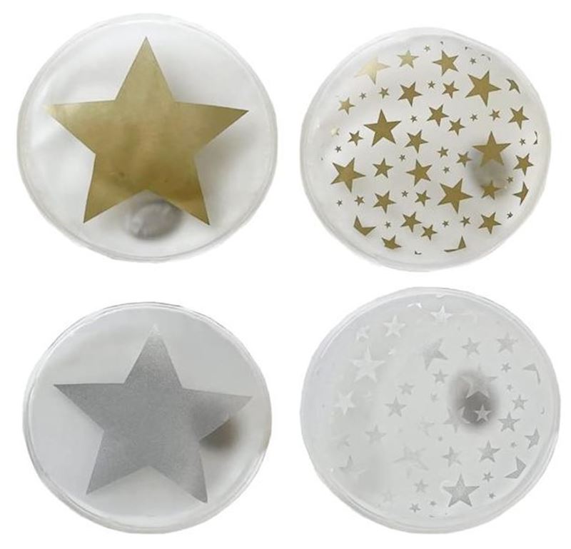 Réchauffeur pour poches avec étoiles ronde