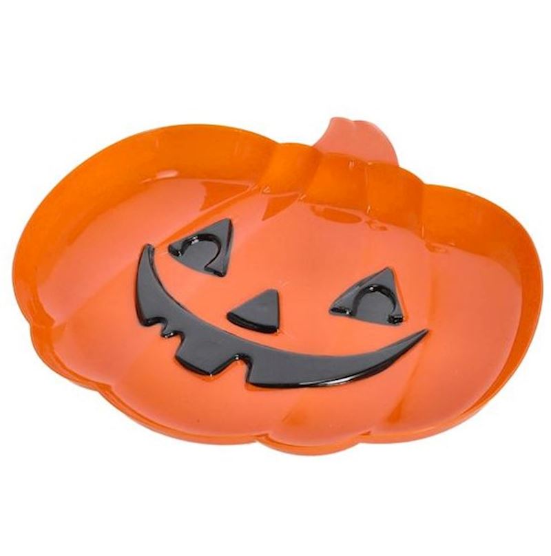 Assiettes Halloween citronelle, 30 cm