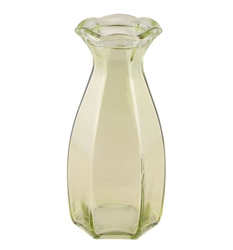 Vase Corolle grün 9.2x8.3x20 cm