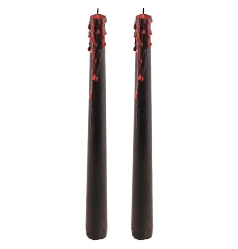 Bougie torche sanglante 2 pcs. 2.1x25 cm