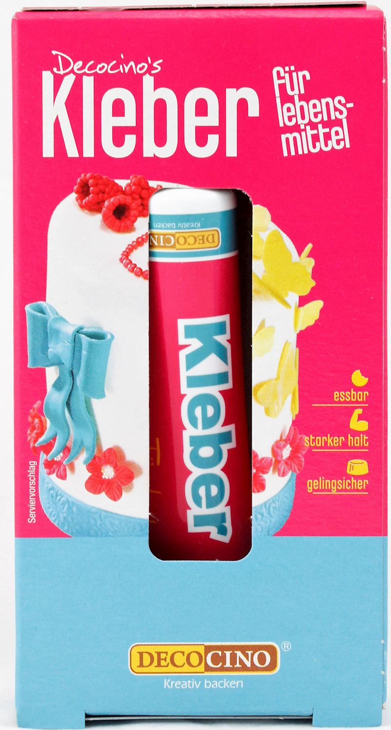 Colle pour les denrées alimentaires mangeable, 18 g