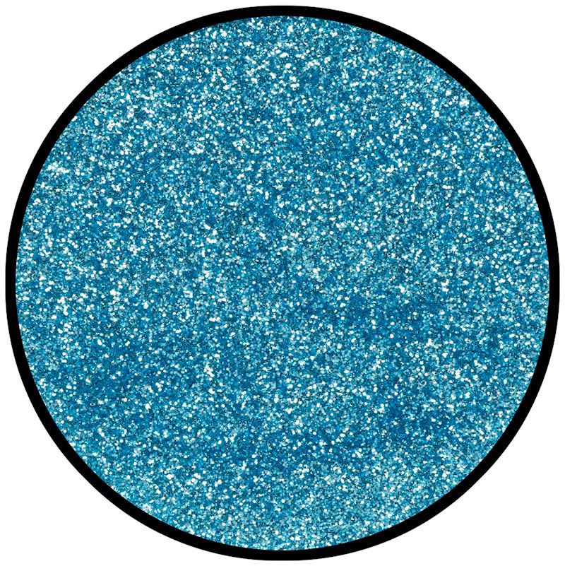 Tattoo-Glitzer hellblau 6 g extra feiner Standard-Glitzer