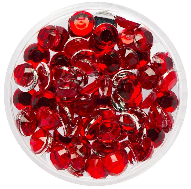 Glitzersteine rubinrot 2.5 g 2.5 g