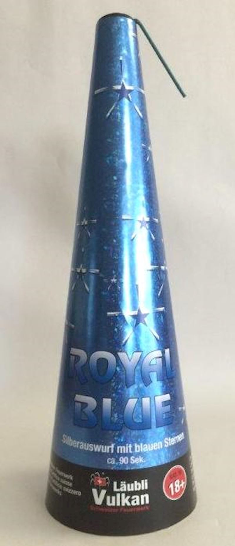 Vulkan Royal Blue Läubli Gr. 8 Effekthöhe ca.7m ca.90s Kat3