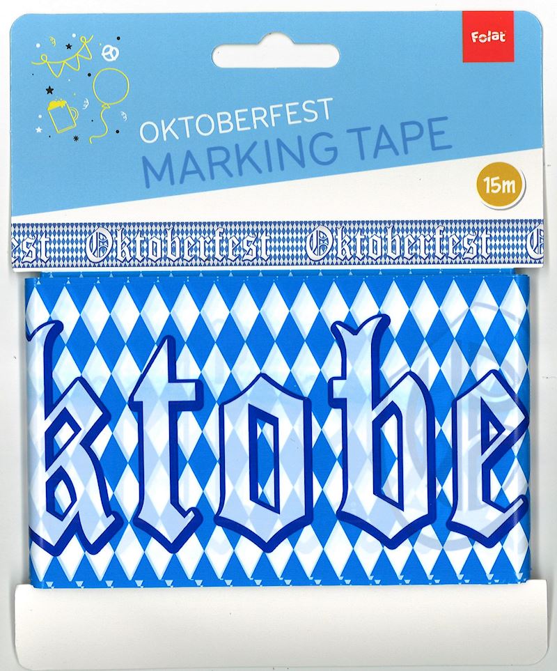 Absperrband Oktoberfest 15m Marking Tape Bayern
