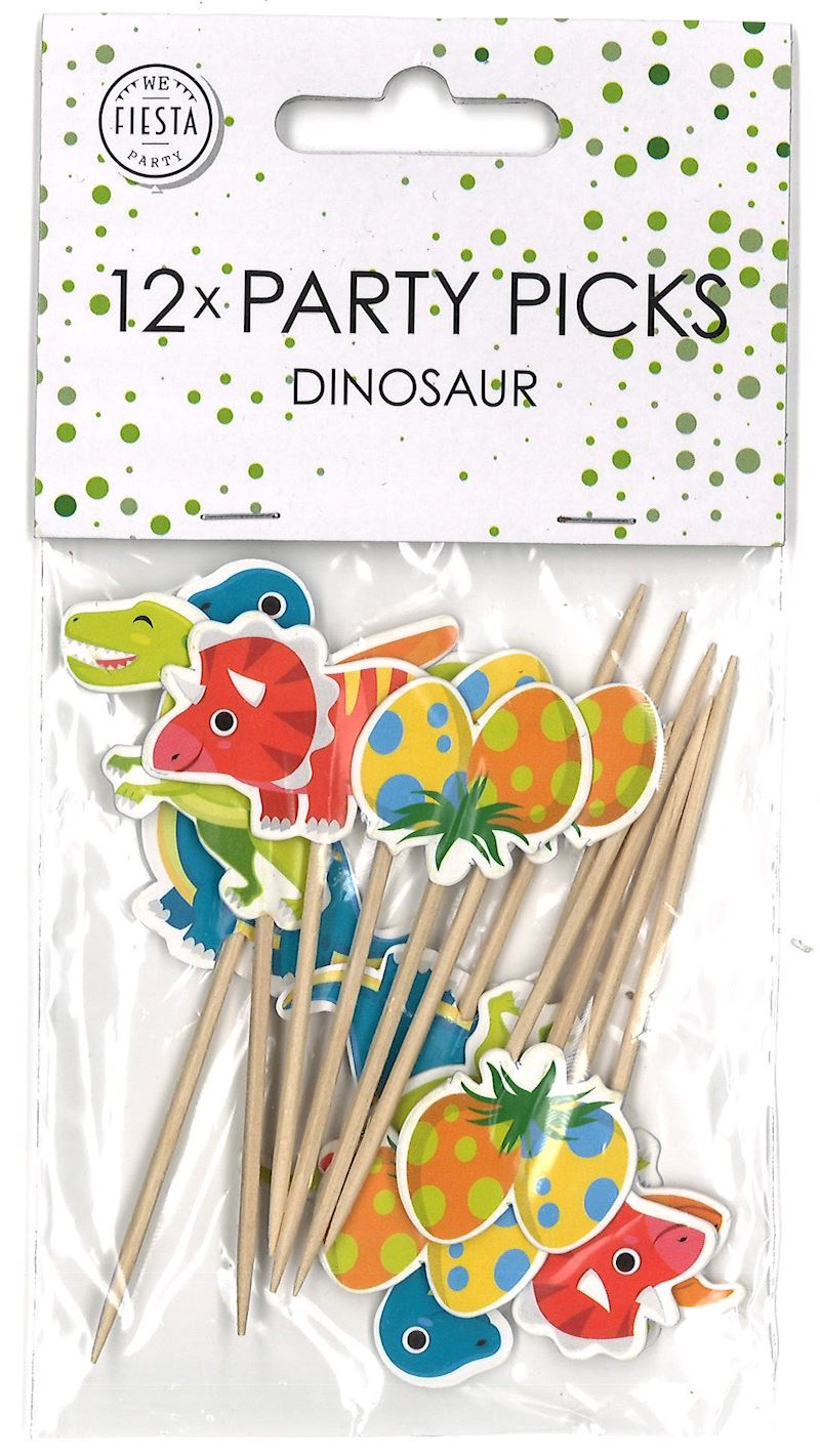 Party Picker Dinosaures 12 pcs
