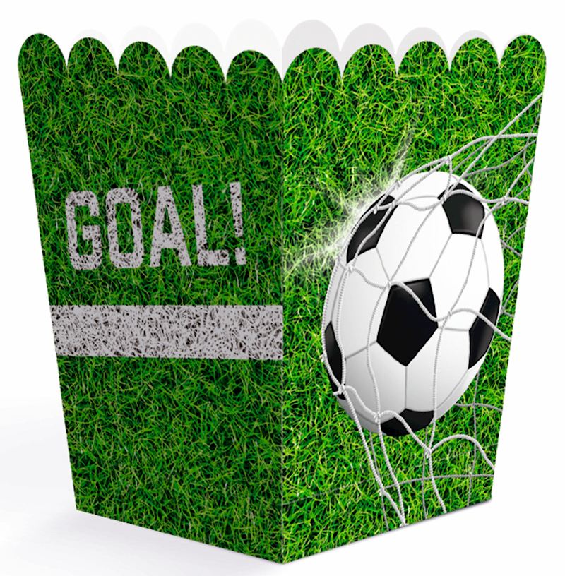Snackbox Fussball 8 Stk. 6.3 x 6.3 x 10.5 cm