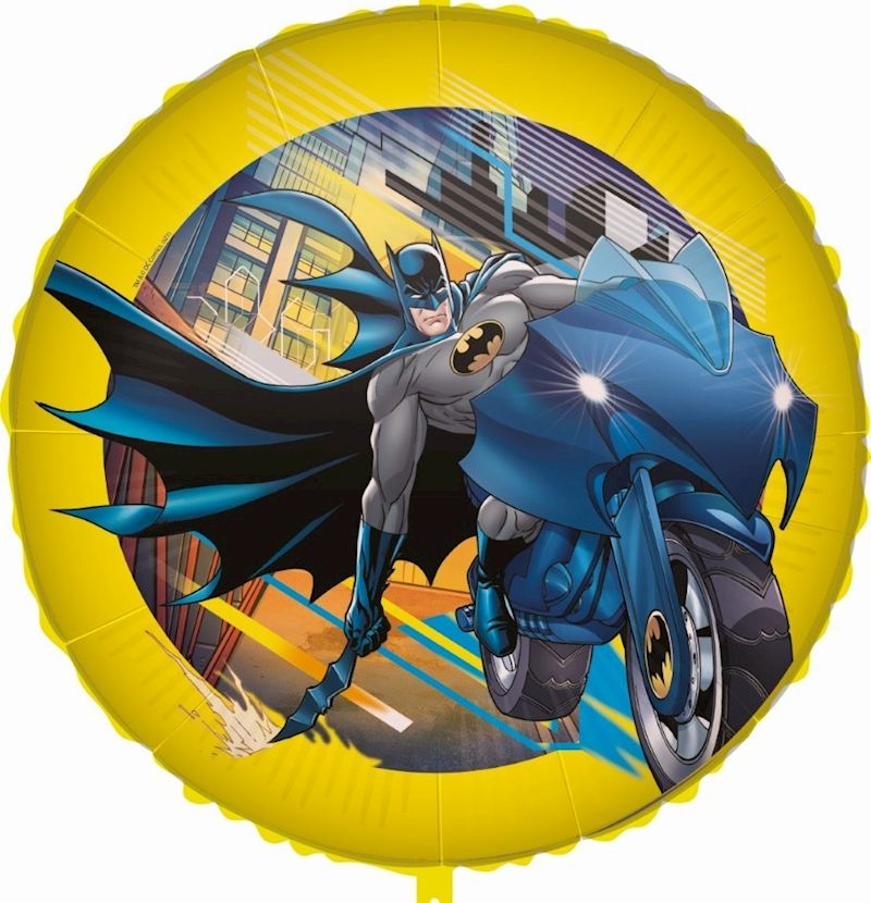 Ballon aluminium ronde Batman 