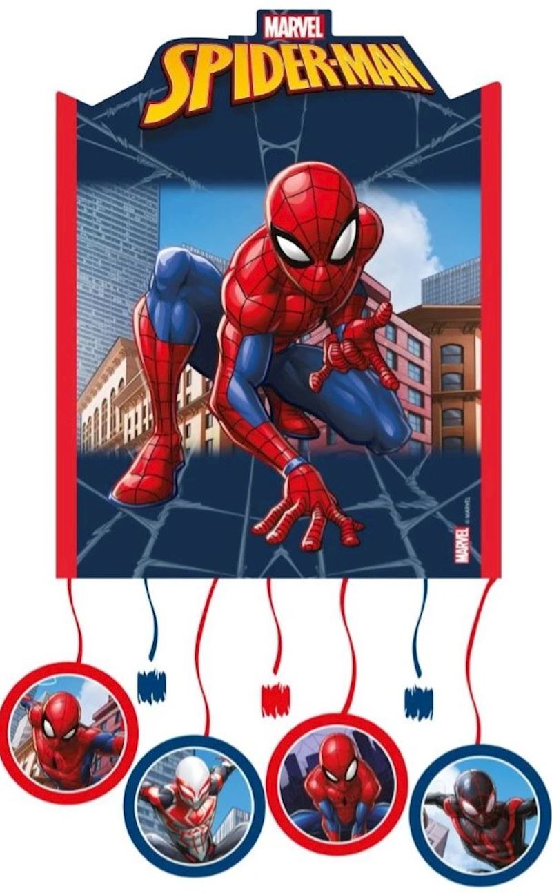 Pinata Spiderman Crime Fighter 37x23 cm DIY Karton