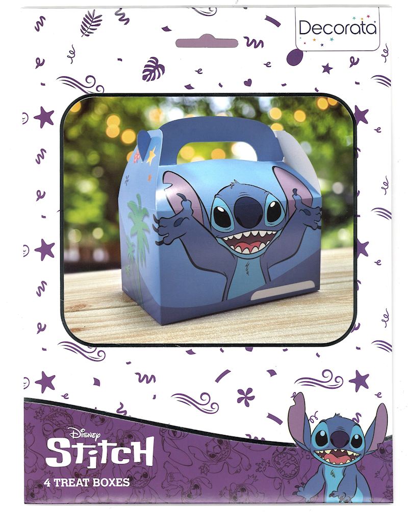 Geschenkboxen Stitch 4 Stk. 15.5x9x8.5 cm aus Karton