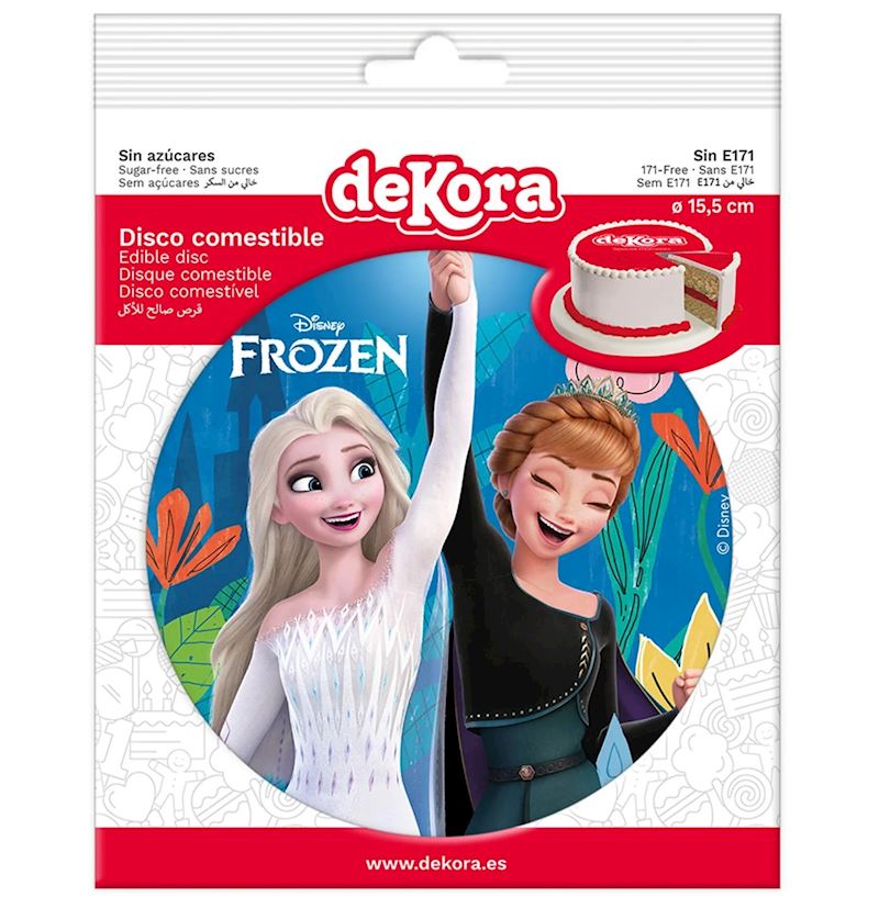 Tortenaufleger essbar Frozen 15.5 cm