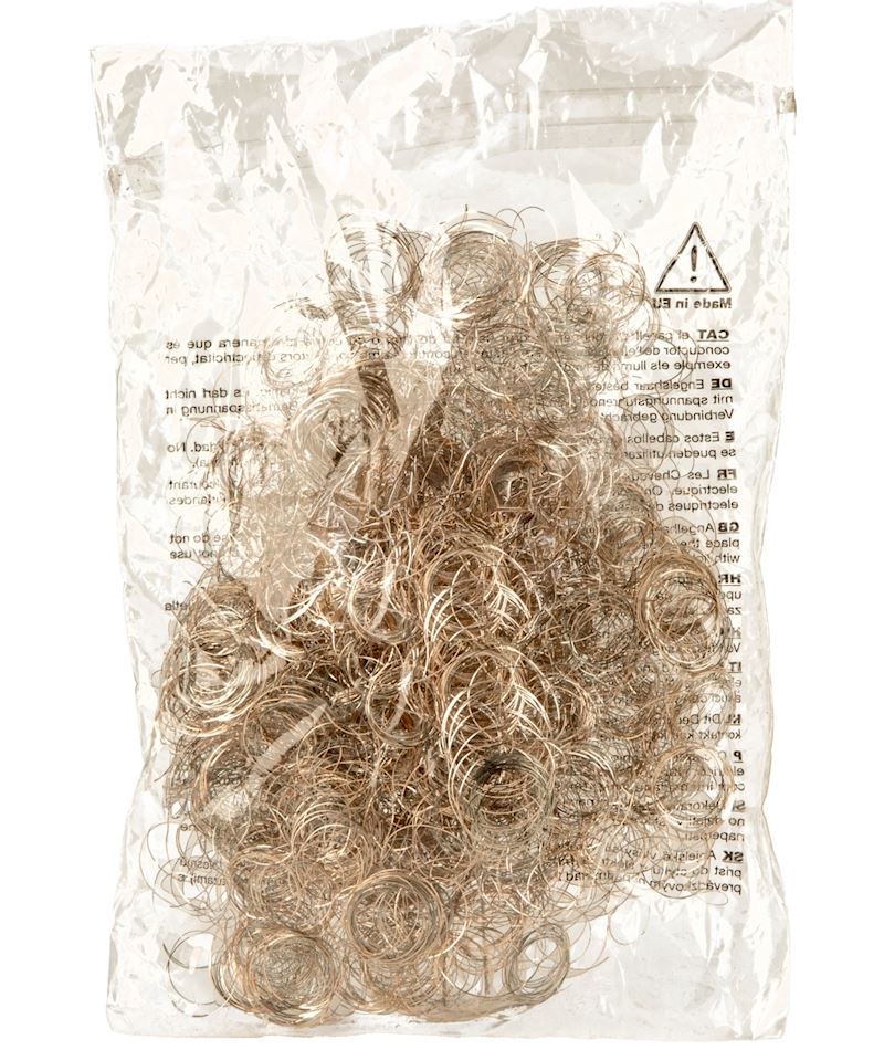 Cheveux ange argent, 15 gr dans le sachet