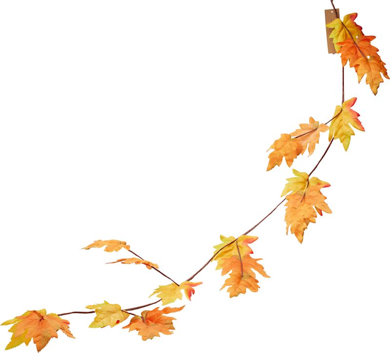Herbstgirlande Blatt 180 cm 