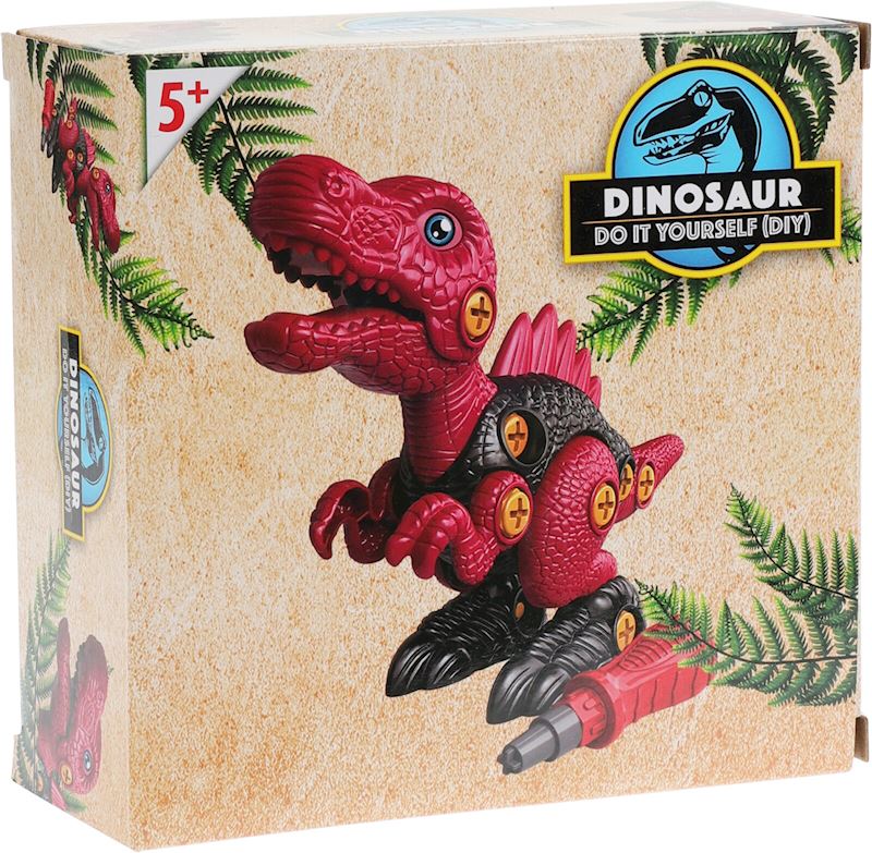 DIY Dinosaurier 4xsort. 