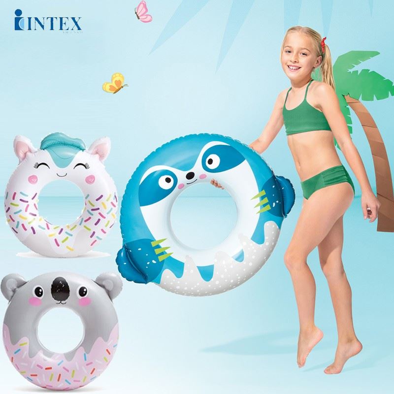 Schwimmring Tiere 3xsort. ca. 84 cm