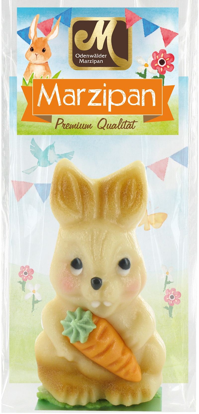 Marzipan Hase mit Karotte 70 g im Beutel