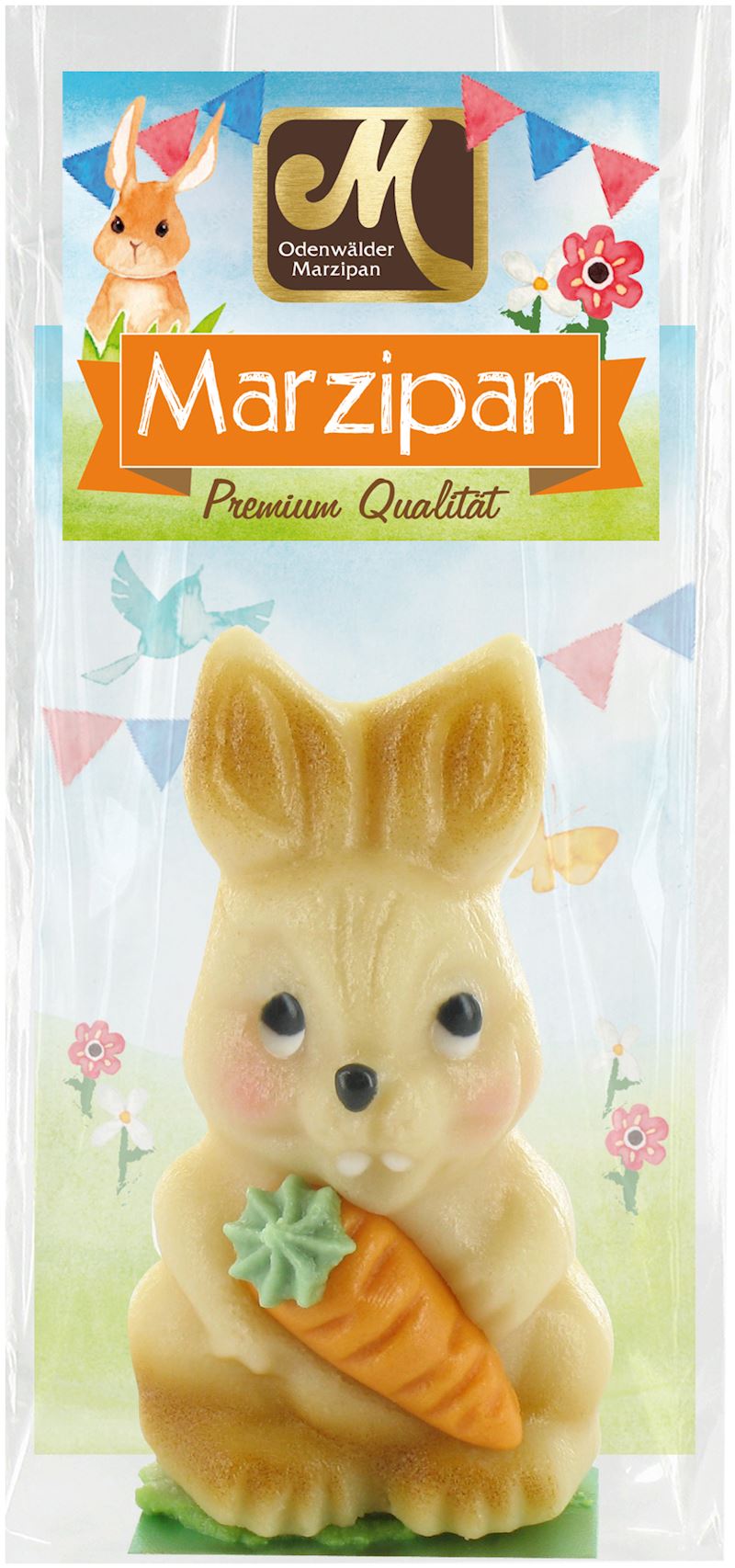 Marzipan Hase mit Karotte 70 g im Beutel