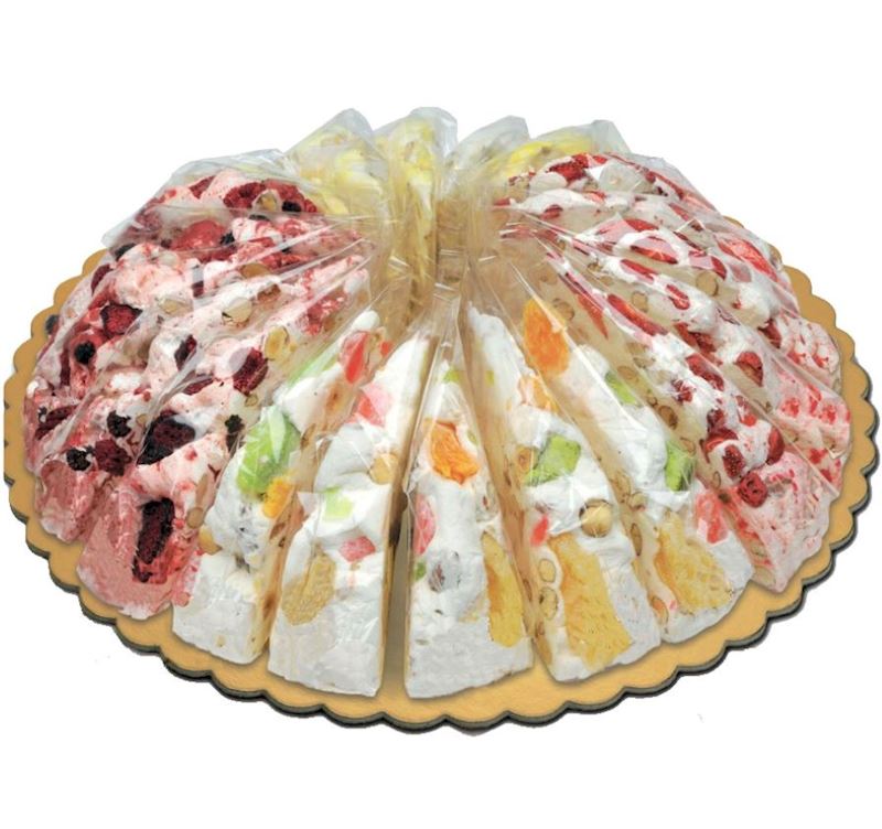 Gâteau au nougat blanc 165 g avec fruits