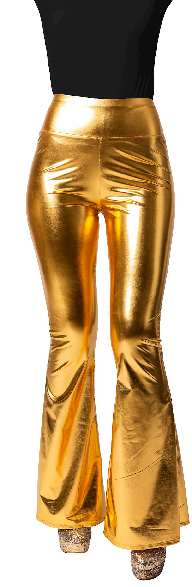 Schlaghose, gold metallic Grösse L/XL