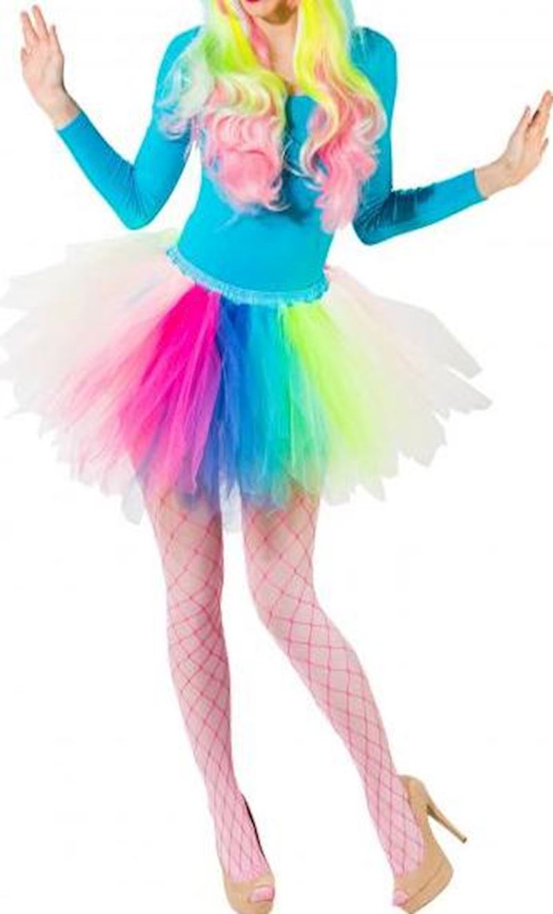 Tutu arc en ciel, pour les enfants, 116/140