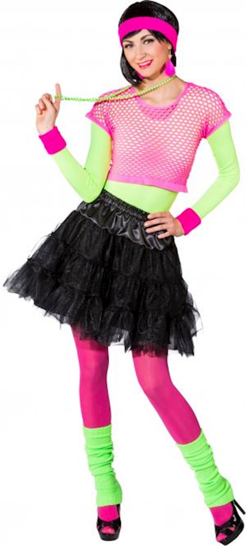 Petticoat schwarz, 3-lagig Grösse L/XL