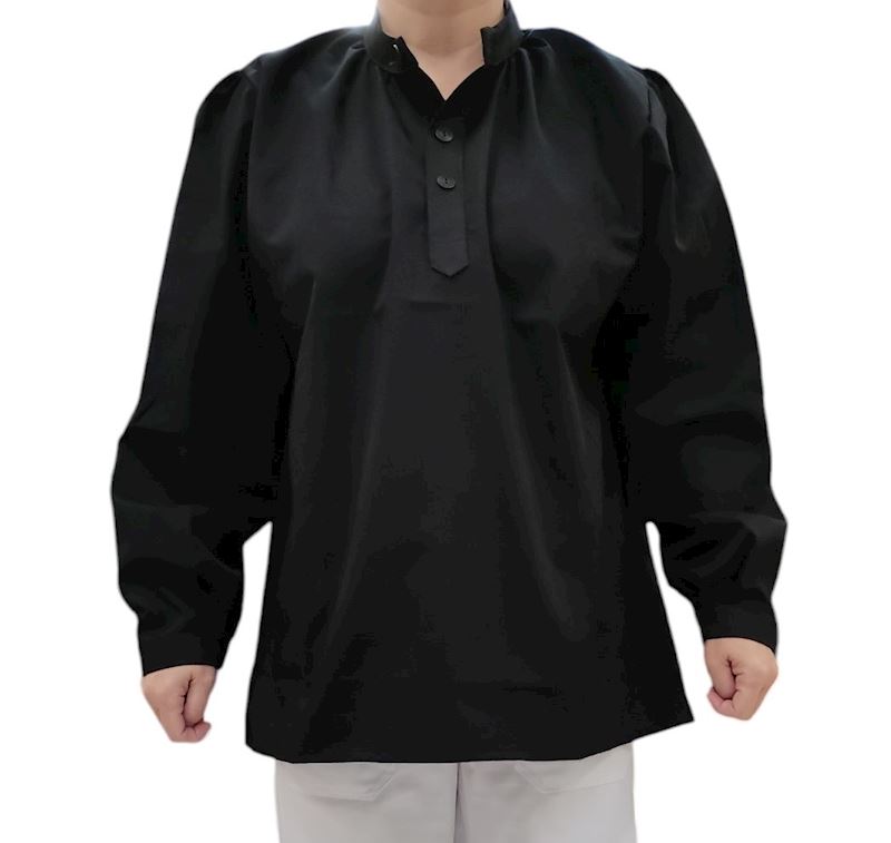 Waggis Hemd schwarz Grösse XL 65% Polyester 35% Baumwolle