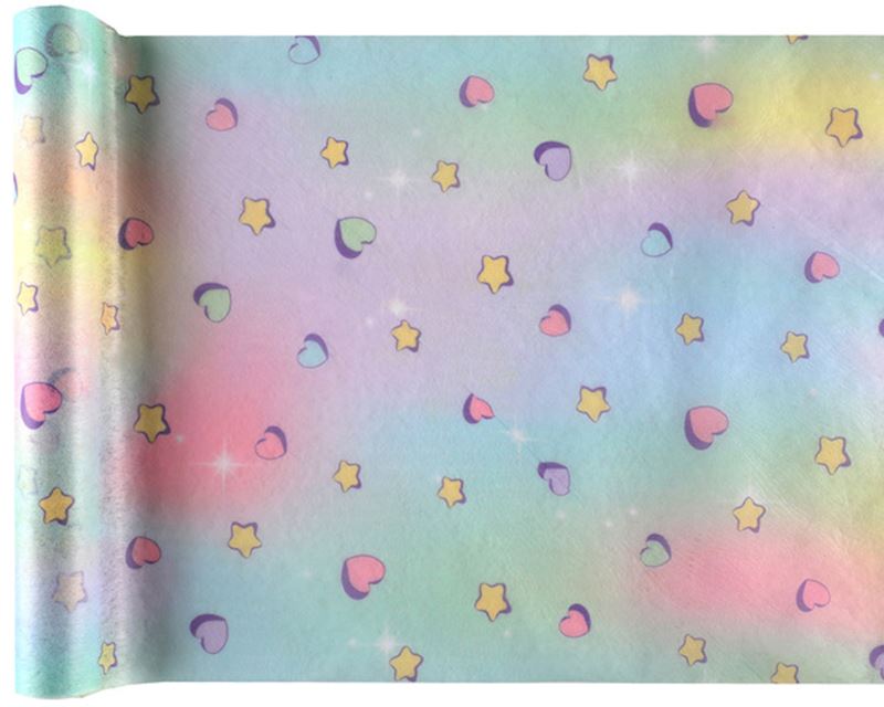 Tischläufer kleine Fee/Einhorn 30 cm x 5 m