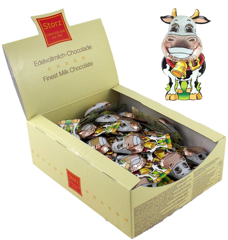 Schokoladen Kuh Berta 12.5 g Edelvollmilchschokolade