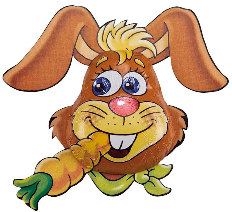 Lapin de Pâques display 12.5 g en vrac dans le présentoir