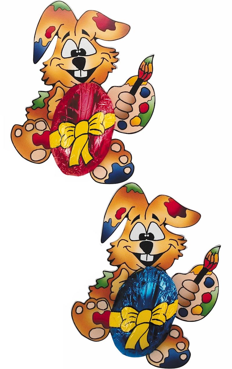 Kleckshase Schokolade 12.5 g lose im Display