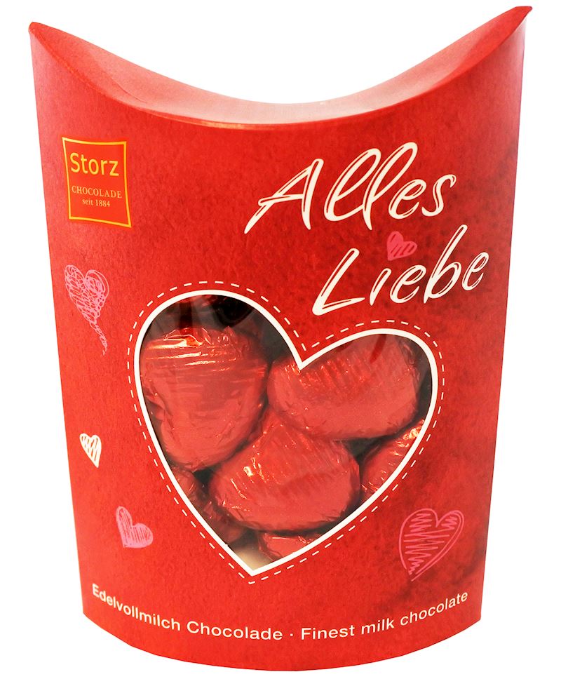 Schokoladen Mini Herzchen Alles Liebe 25 Stk. 125 g
