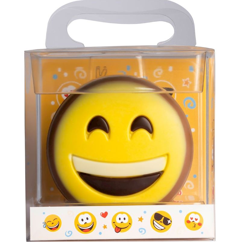 Schoko Smile in Geschenkbox 50 g 10 cm