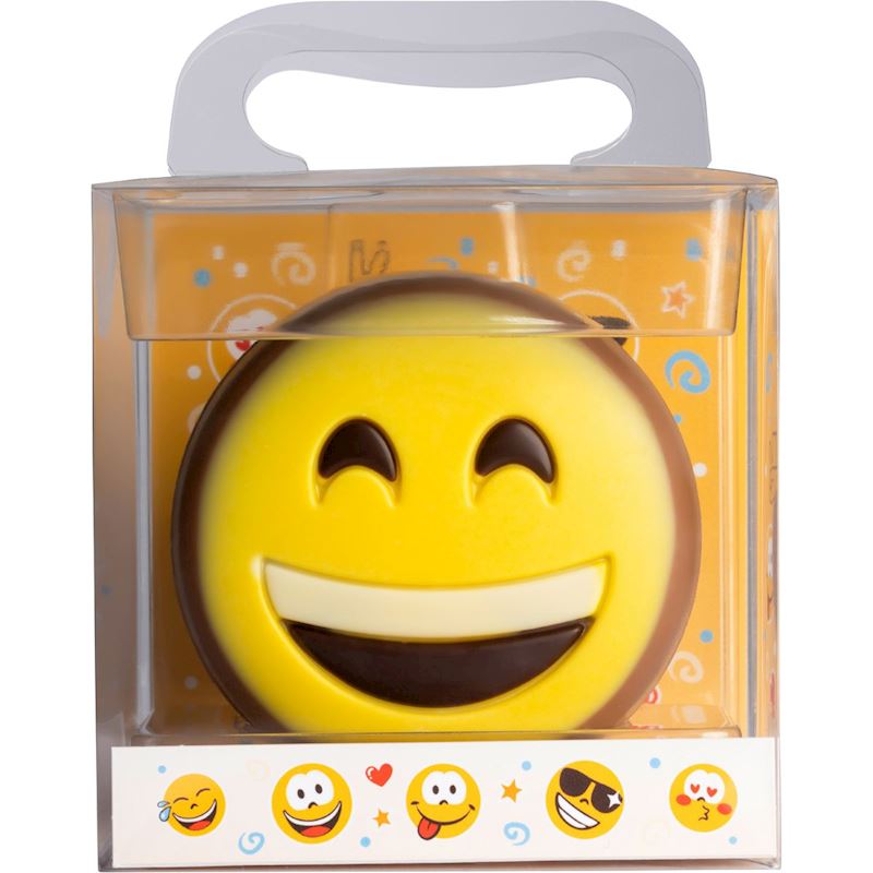 Schoko Smile in Geschenkbox 50 g 10 cm