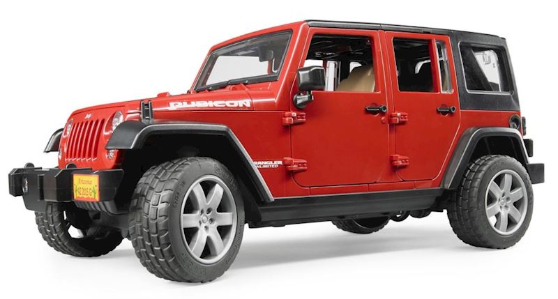 BRUDER Jeep Wrangler Unlimited Rubicon
