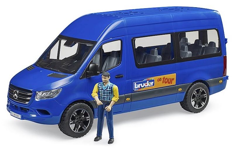 BRUDER MB Sprinter Transfer avec chauffeur