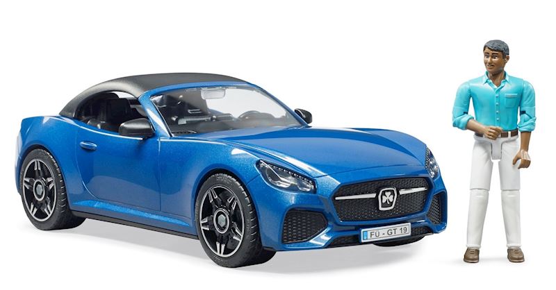 BRUDER Roadster mit Fahrer 